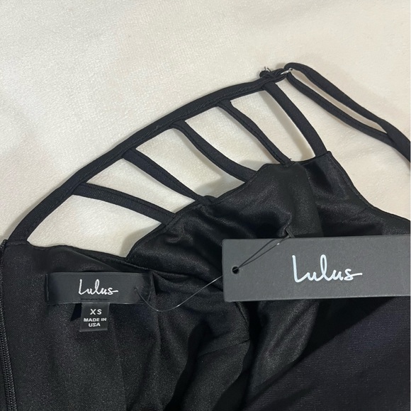 Lulus So Good Black Sleeveless Cutout Bodycon Mini Dress Women's Size XS - Picture 7 of 11